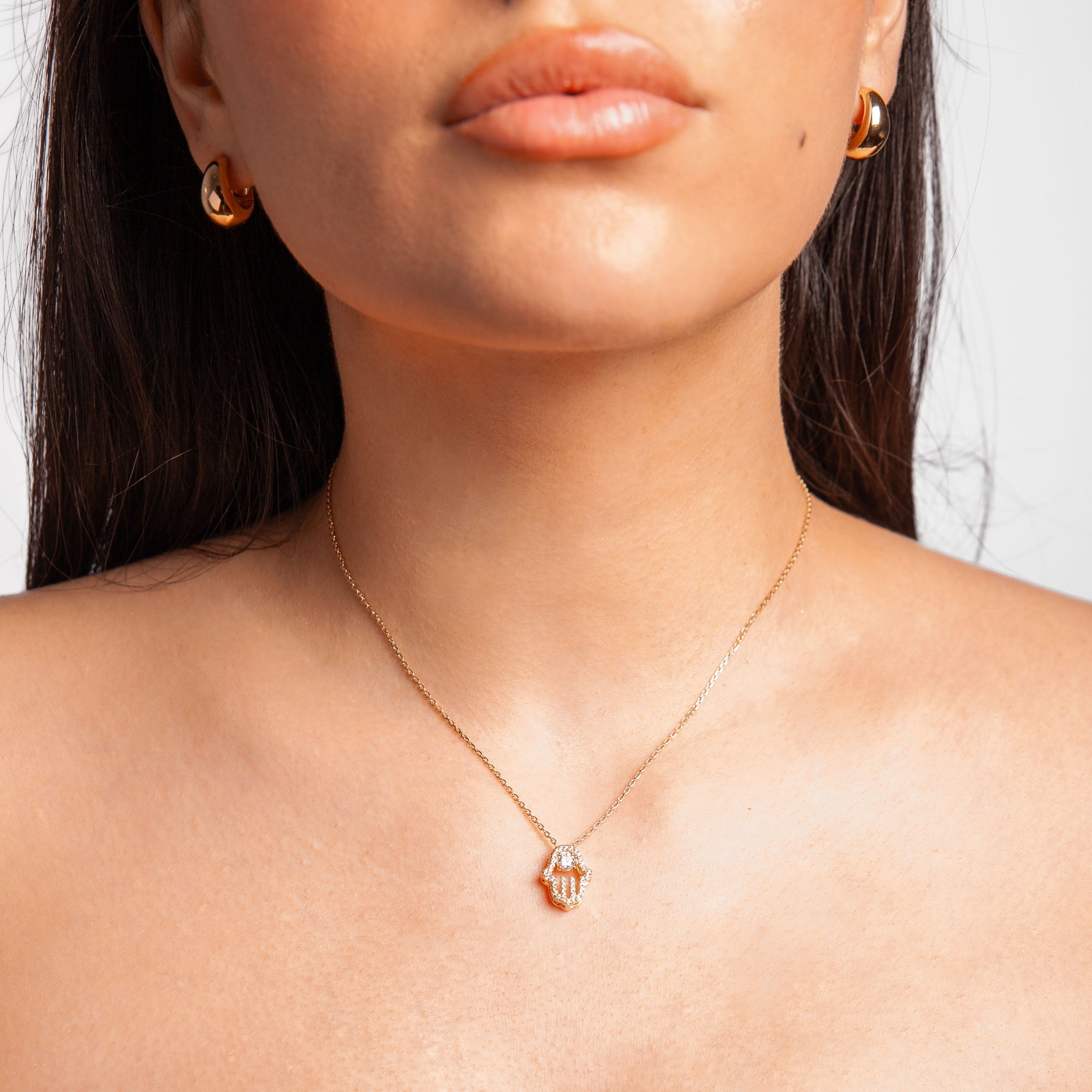 Hamsa Necklace